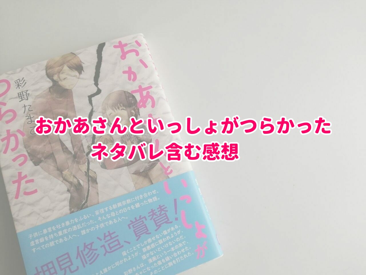 おかあさんといっしょがつらかった ネタバレ含む感想 著 彩野 たまこ よわね育児